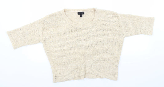Womens UK Size 8 Topshop Green Pullover Jumper