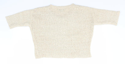 Womens UK Size 8 Topshop Green Pullover Jumper