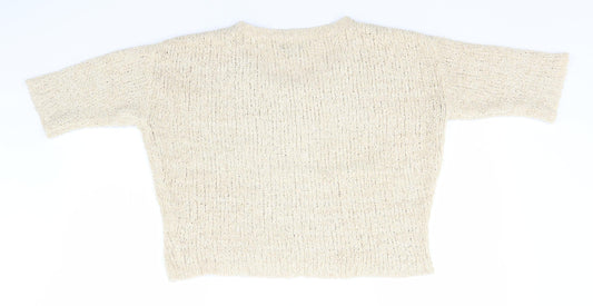 Womens UK Size 8 Topshop Green Pullover Jumper