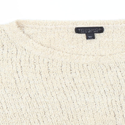 Womens UK Size 8 Topshop Green Pullover Jumper
