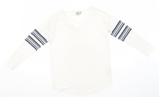 Womens UK Size 10 ASOS White Pullover Jumper