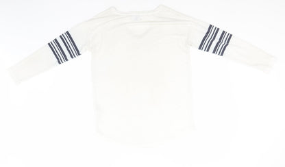 Womens UK Size 10 ASOS White Pullover Jumper