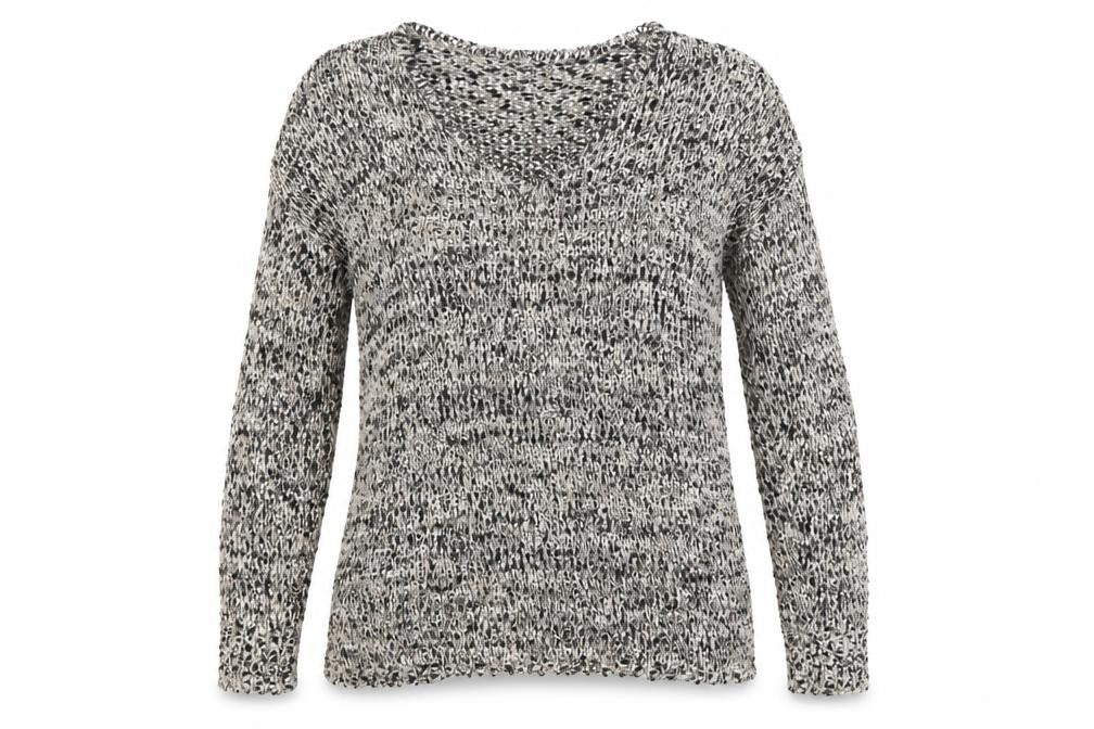 Womens UK Size M Papaya Black Pullover Jumper
