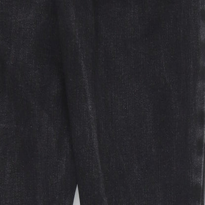 George Womens Grey  Cotton Skinny Jeans Size 12 L26 in Regular