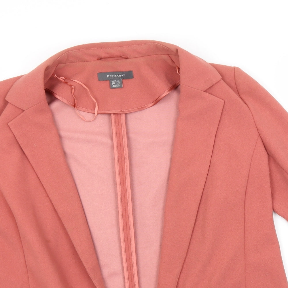 Primark Womens Pink   Jacket  Size 12
