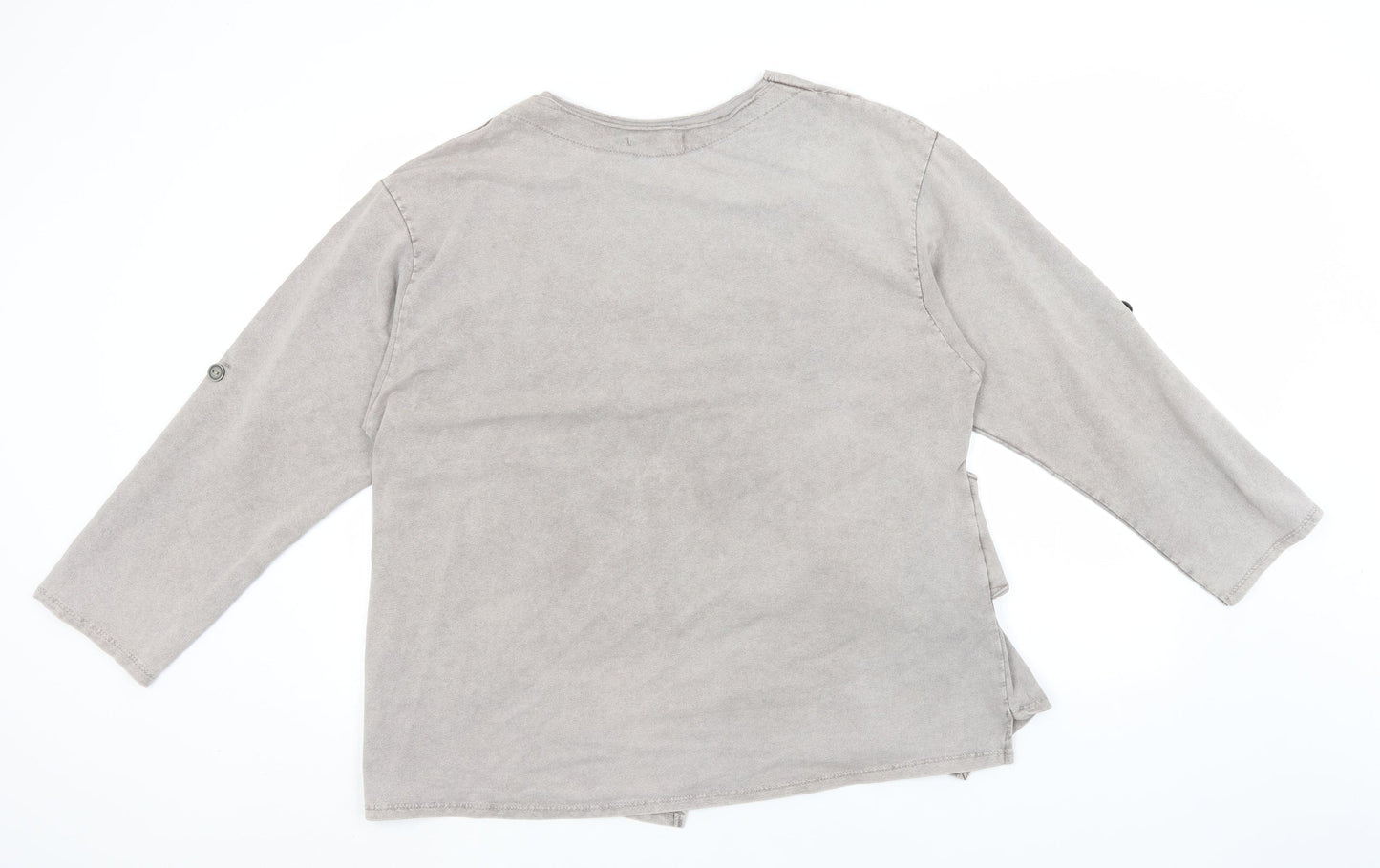 Womens UK Size  Preworn Grey Pullover Jumper