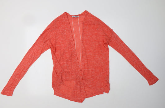 Womens UK Size 10 NEXT Orange Cardigan Jumper