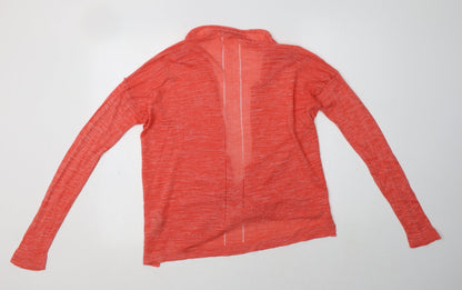 Womens UK Size 10 NEXT Orange Cardigan Jumper