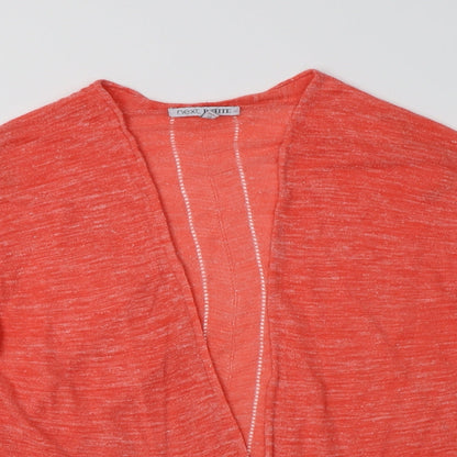 Womens UK Size 10 NEXT Orange Cardigan Jumper