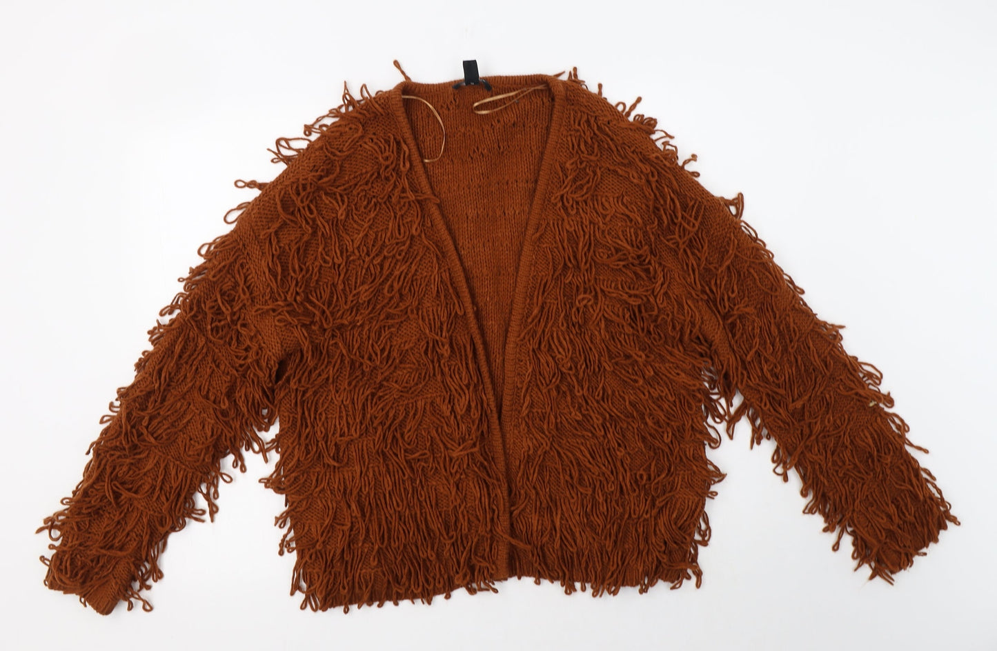 Womens UK Size M New Look Brown Cardigan Jumper