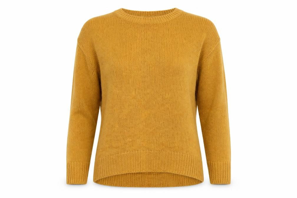 Womens UK Size S New Look Yellow Pullover Jumper