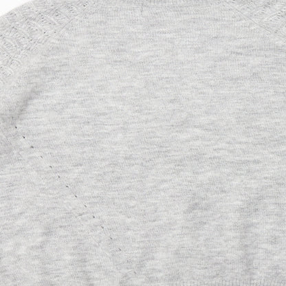 Womens UK Size M Papaya Grey Pullover Jumper