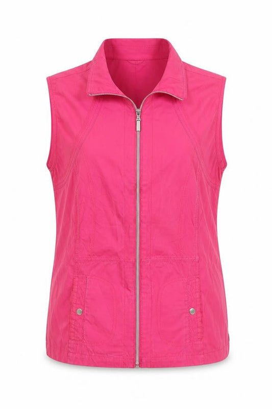 Brandtex Womens Pink   Gilet Jacket Size 12