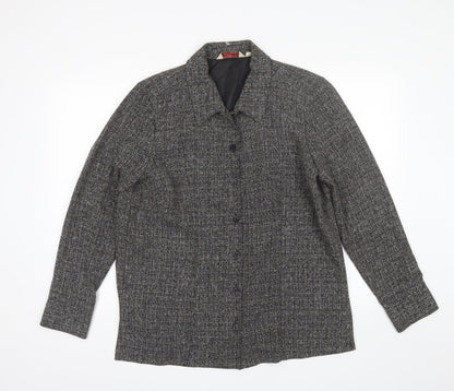 Womens UK Size 16 EWM Grey Jacket