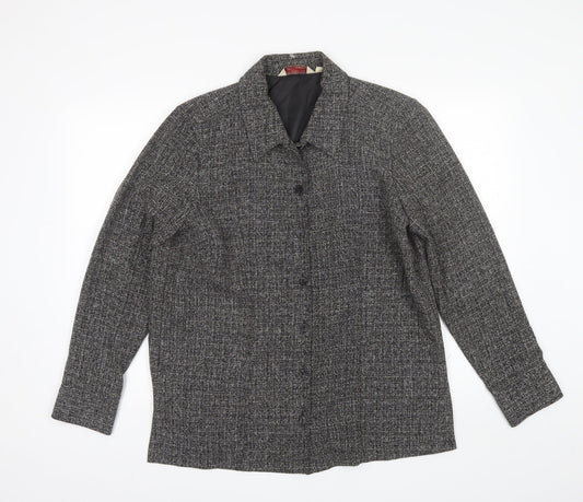 Womens UK Size 16 EWM Grey Jacket