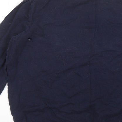 Womens UK Size 12 Red Herring Blue Pullover Jumper