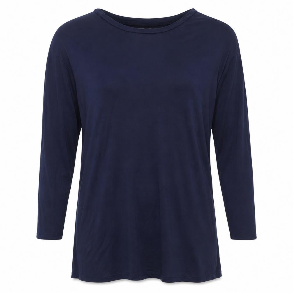 Womens UK Size 14 Anthology Blue Basic Blouse