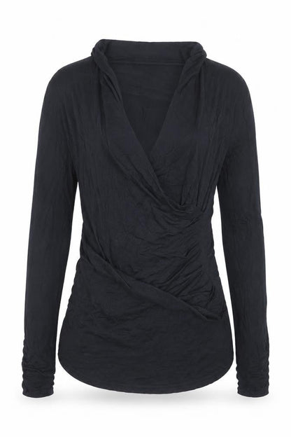 Womens UK Size S Mama-licious Blue Basic Blouse
