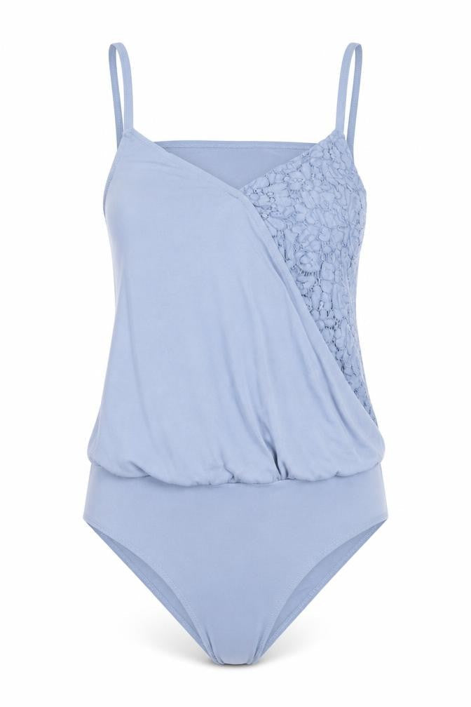 Womens UK Size 12 NEXT One-Piece Blue Bodysuit