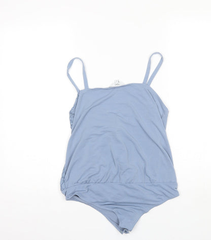 NEXT Womens Blue  Polyester Bodysuit One-Piece Size 12