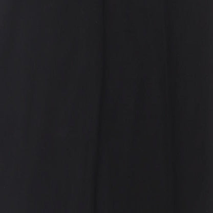 George Womens Black  Polyester Dress Pants Trousers Size 10 L28 in Regular