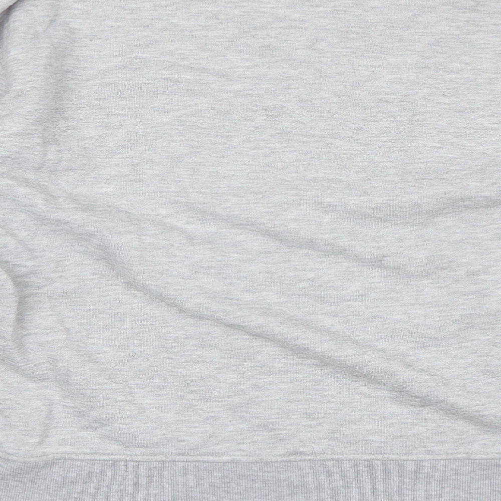 Primark Womens Grey Round Neck  Cotton Pullover Jumper Size S