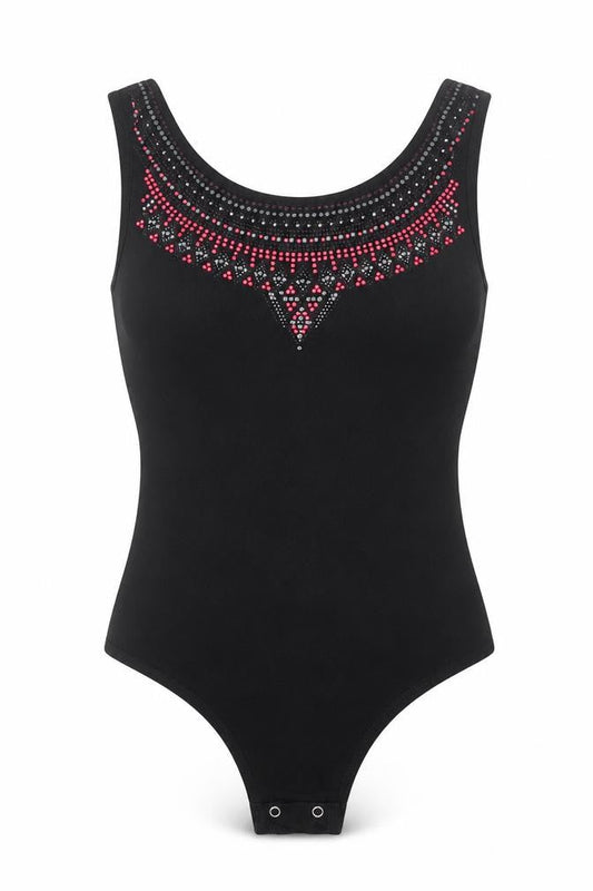 Womens UK Size 8 Atmosphere One-Piece Black Bodysuit