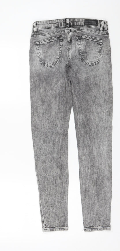 LTB Womens Grey  Cotton Blend Skinny Jeans Size 25 in L28 in Regular