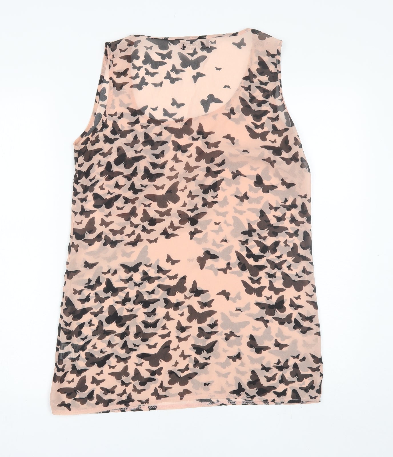 Womens UK Size 8 Select Pink Basic Tank