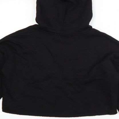 New Look Girls Black  Cotton Pullover Hoodie Size 12-13 Years   - NASA