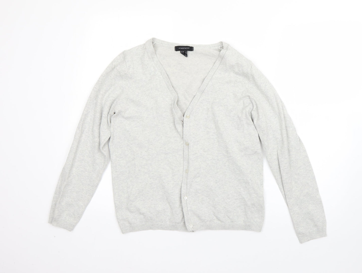 Womens UK Size 12 Atmosphere Grey Cardigan Jumper