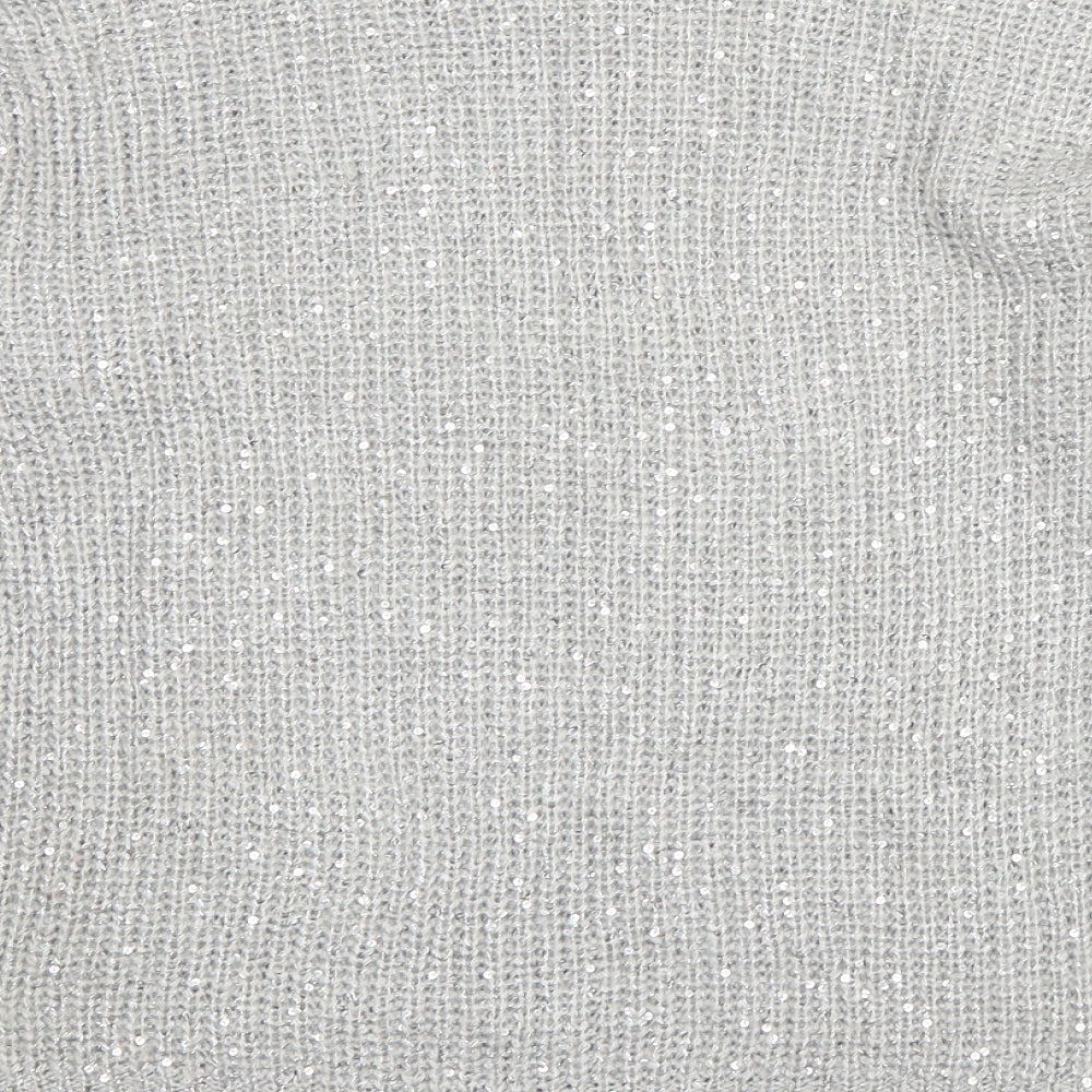 Womens UK Size 10 Atmosphere Grey Pullover Jumper