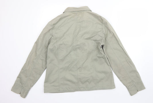Womens UK Size 12 Preworn Green Jacket