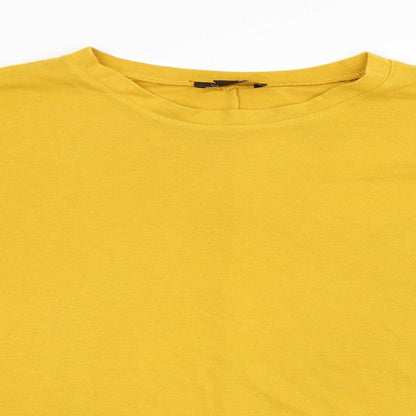 Womens UK Size 14 New Look Yellow Pullover Jumper