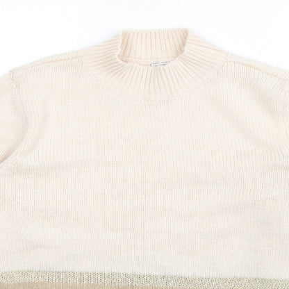 Womens UK Size S Pimkie Pink Pullover Jumper