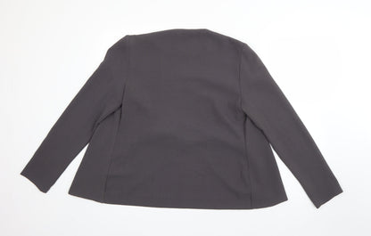George Womens Grey   Jacket Blazer Size 10