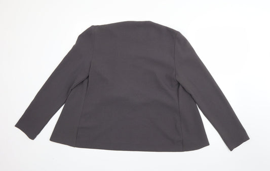George Womens Grey   Jacket Blazer Size 10