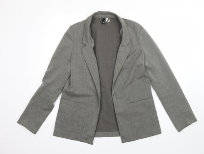 Womens UK Size 10 H&M Green Jacket