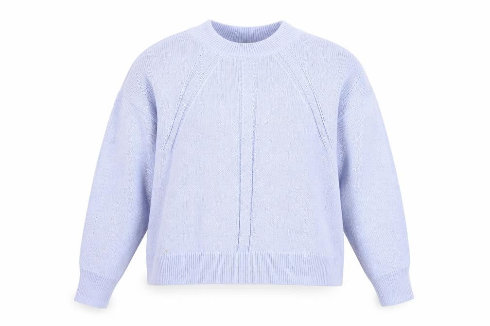Womens UK Size M M&S Blue Pullover Jumper