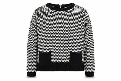 Womens UK Size 8 New Look Black Pullover Jumper
