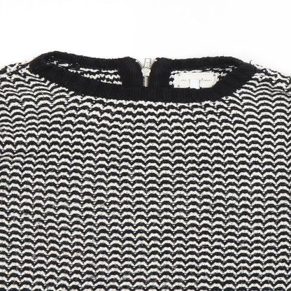 Womens UK Size 8 New Look Black Pullover Jumper