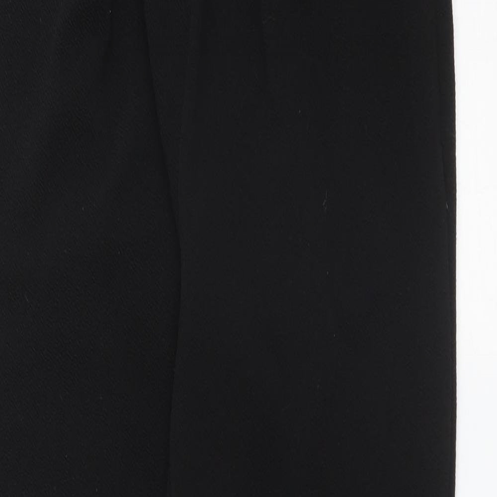 SheIn Womens Black  Polyester  Trousers Size S L27 in Regular