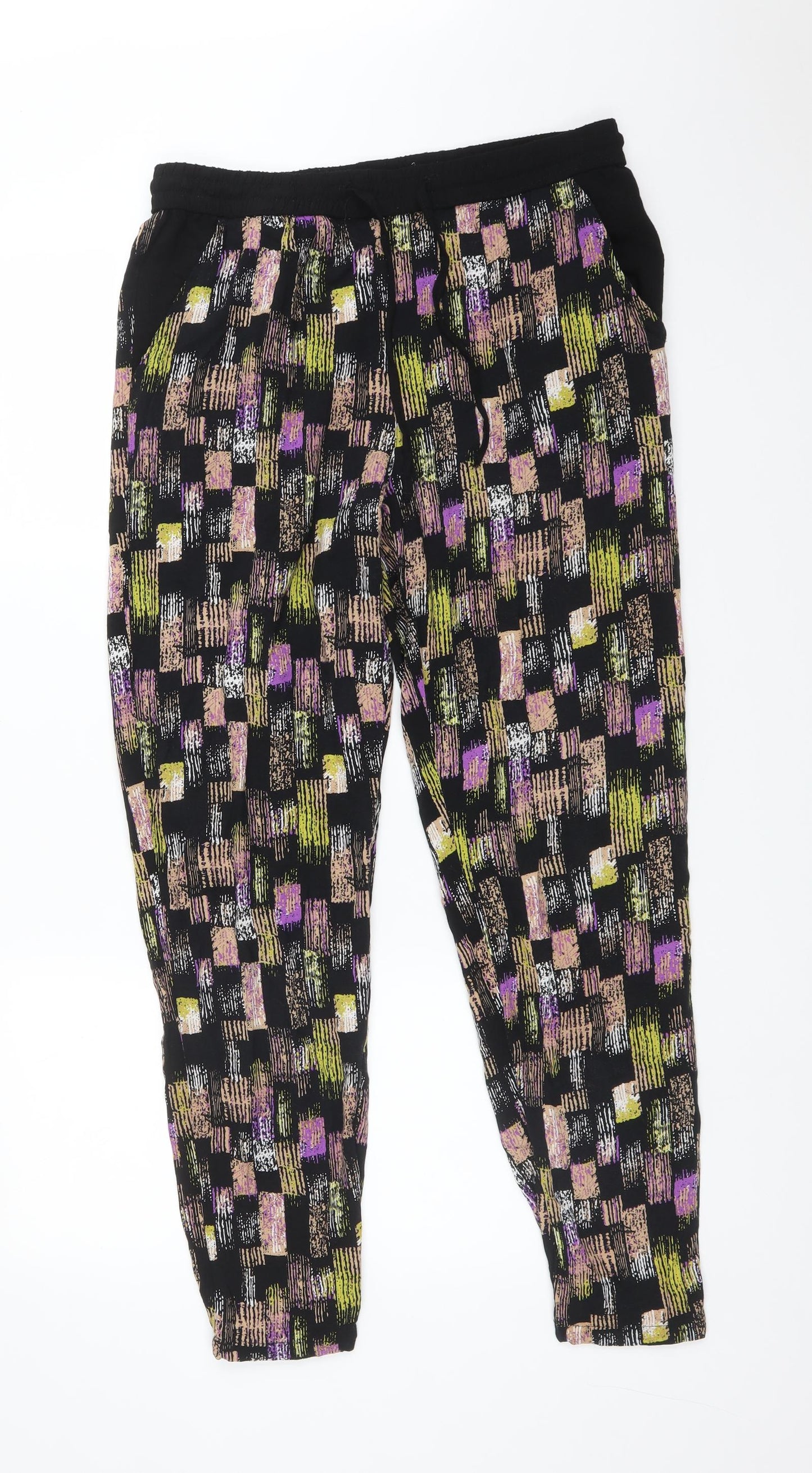 Womens UK Size 12 Atmosphere Regular Fit  Multicoloured Trousers