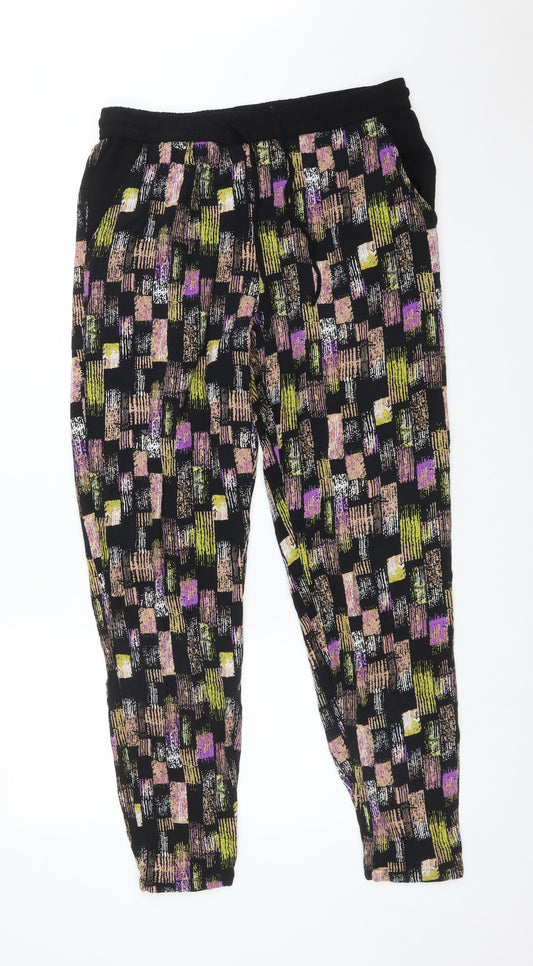 Womens UK Size 12 Atmosphere Regular Fit  Multicoloured Trousers