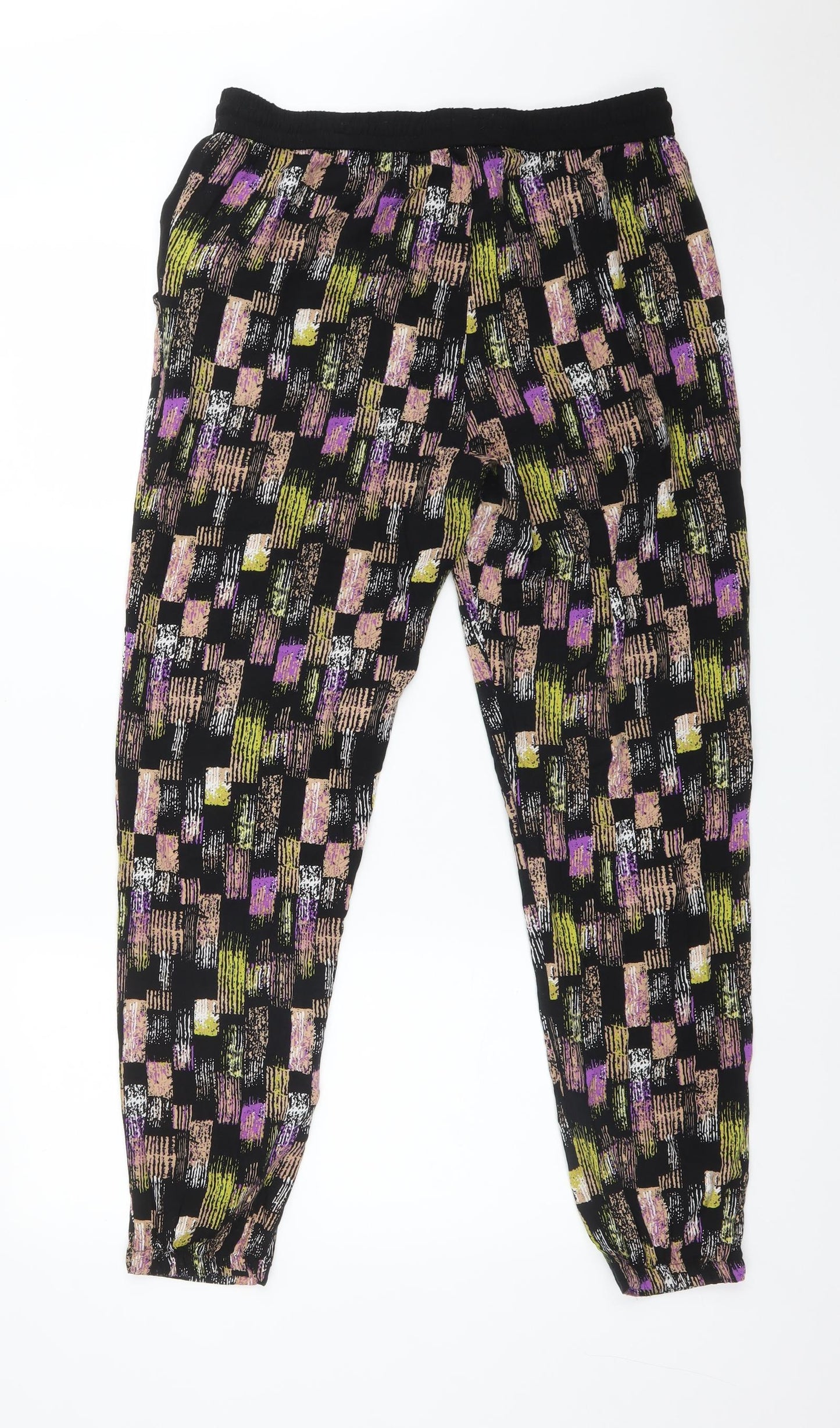 Womens UK Size 12 Atmosphere Regular Fit  Multicoloured Trousers