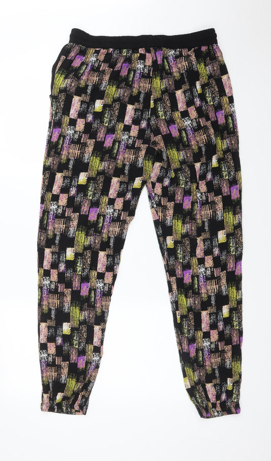 Womens UK Size 12 Atmosphere Regular Fit  Multicoloured Trousers