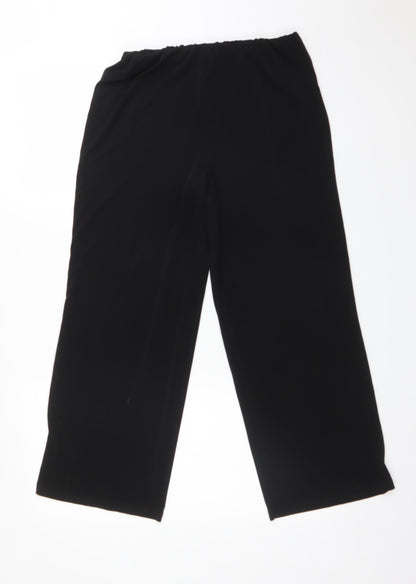 Womens UK Size 10 JULIPA Regular Fit  Black Trousers
