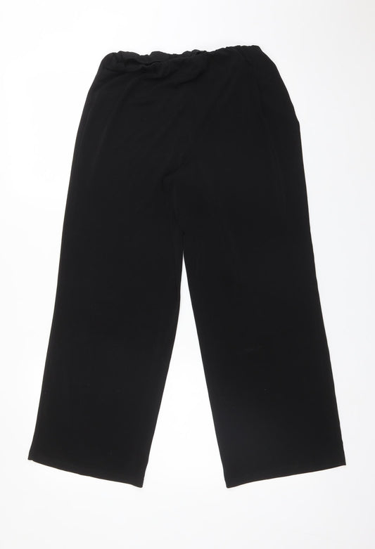 Womens UK Size 10 JULIPA Regular Fit  Black Trousers