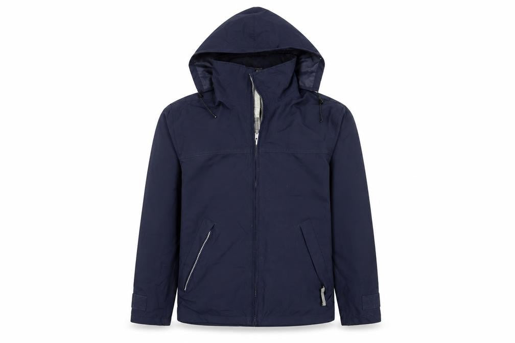 Mens UK Size S B&C COLLECTION Blue Overcoat