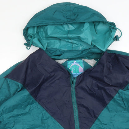 Mens UK Size M HIGH POINT Green Overcoat